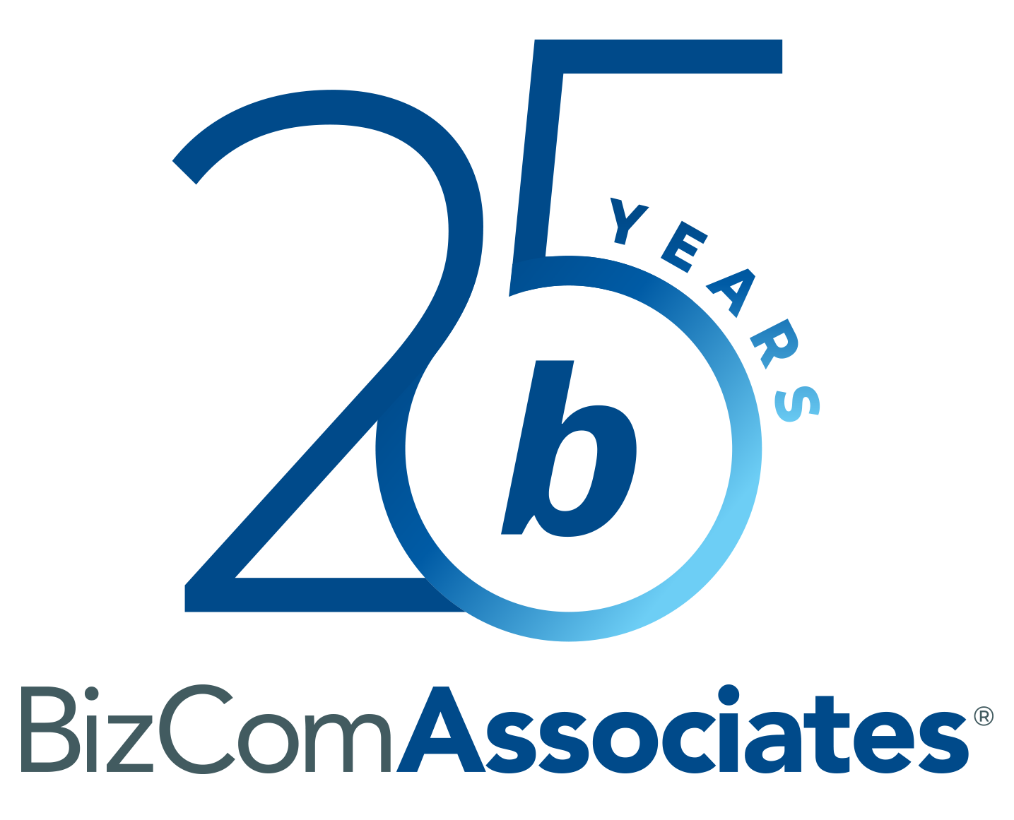 bizcom-associates-25-years-logo