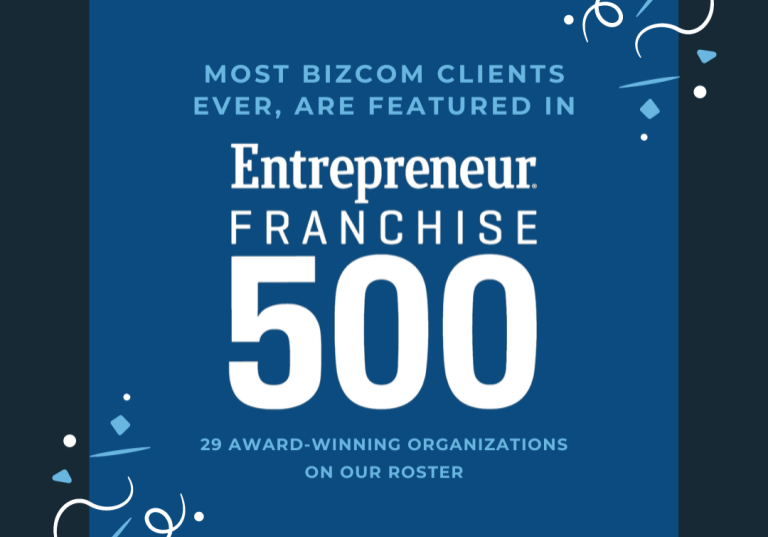 Entrepreneur Franchise 500 Graphic